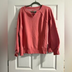 aerie Coral-Pink Crewneck Sweatshirt